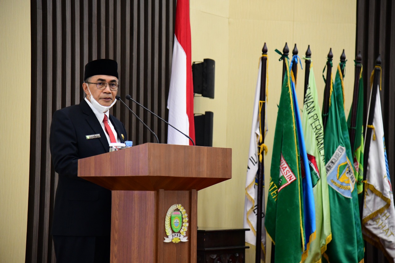 Rapat Paripurna DPRD Sumsel.