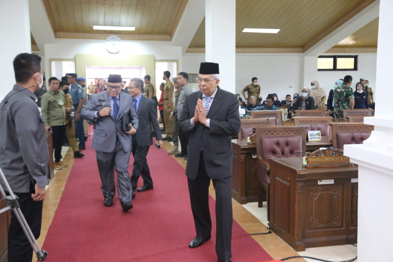 Rapat Paripurna DPRD Sumsel.