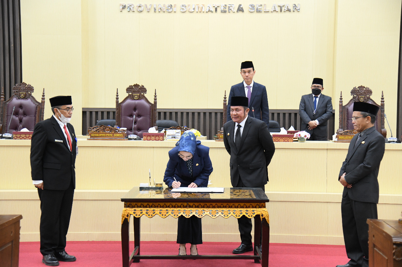 Rapat Paripurna DPRD Sumsel.