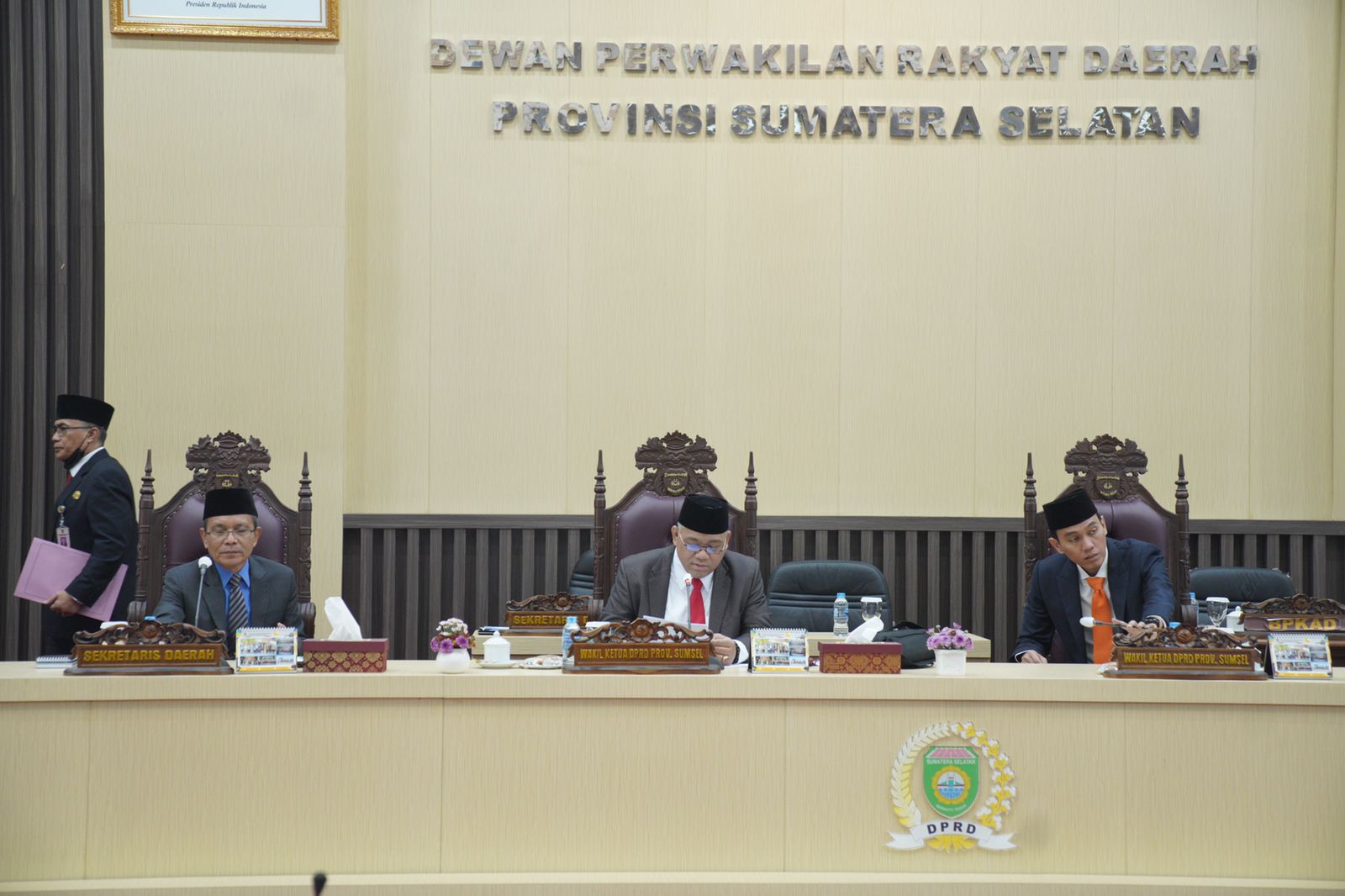 Rapat paripurna DPRD Sumsel