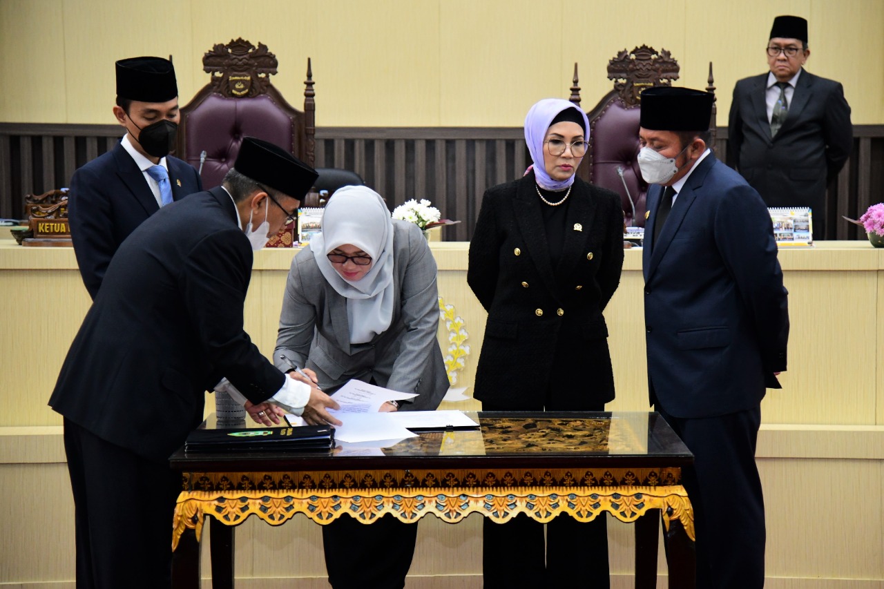 Rapat Paripurna DPRD Sumsel.