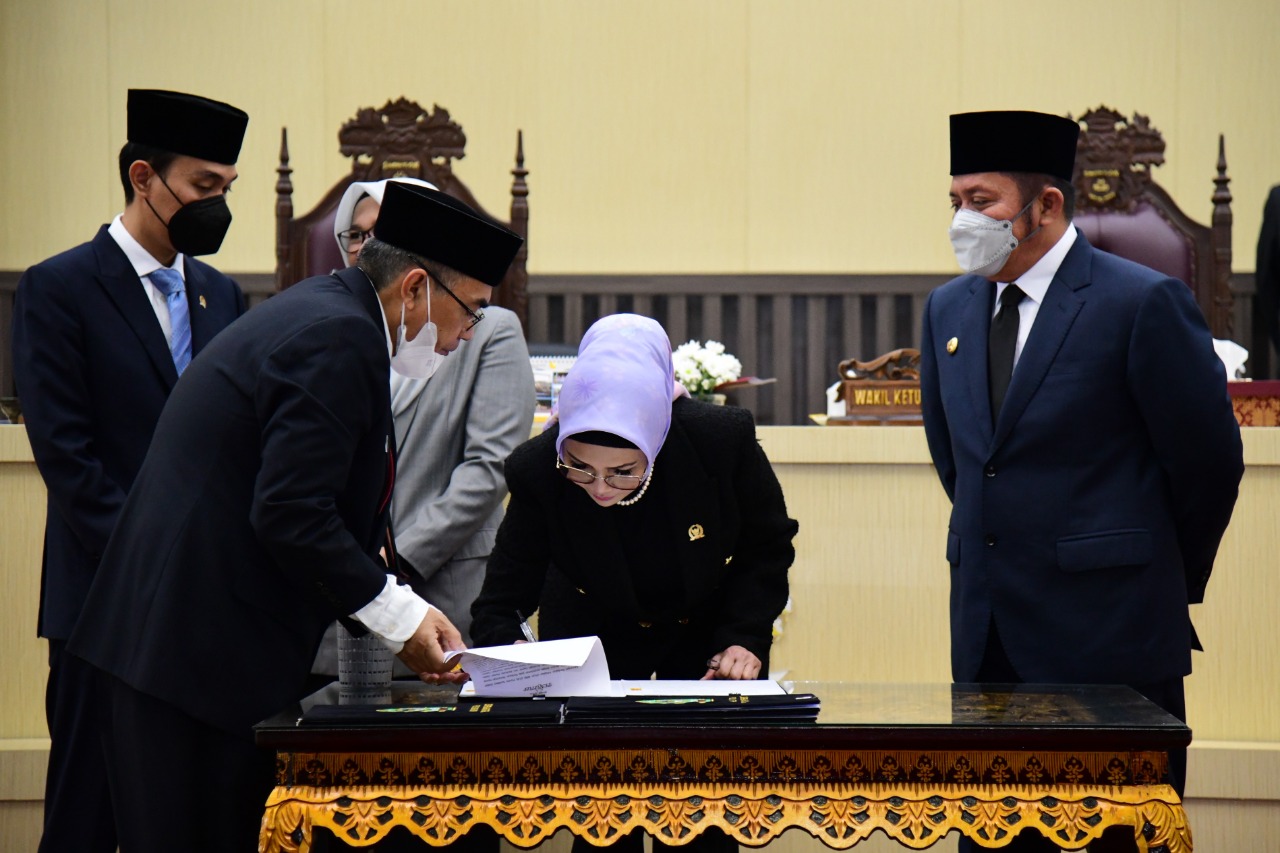 Rapat Paripurna DPRD Sumsel.