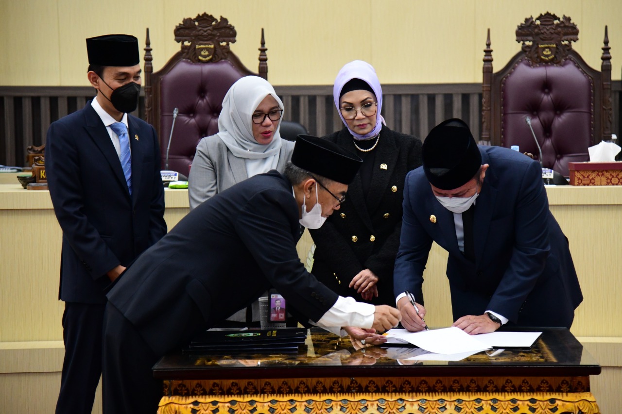 Rapat Paripurna DPRD Sumsel.