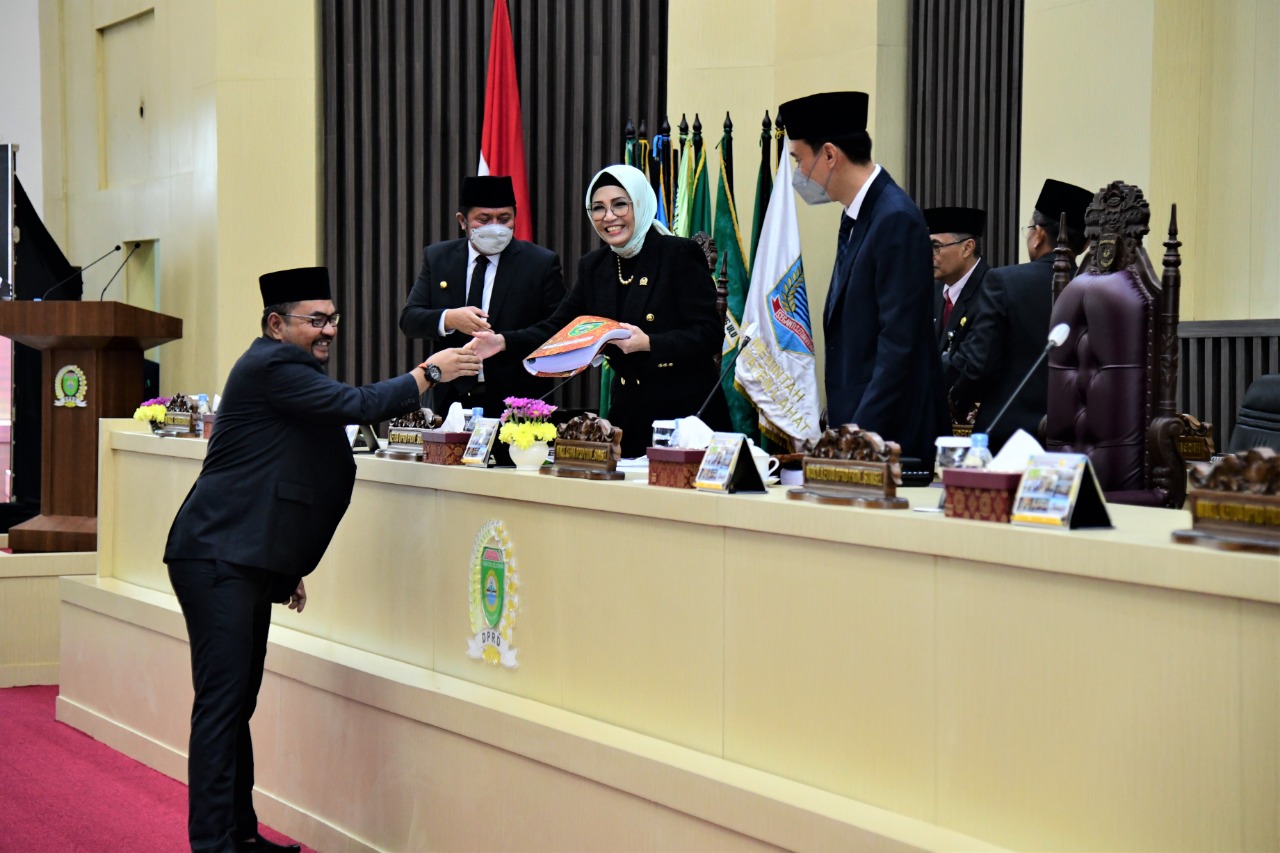 Rapat Paripurna DPRD Sumsel.