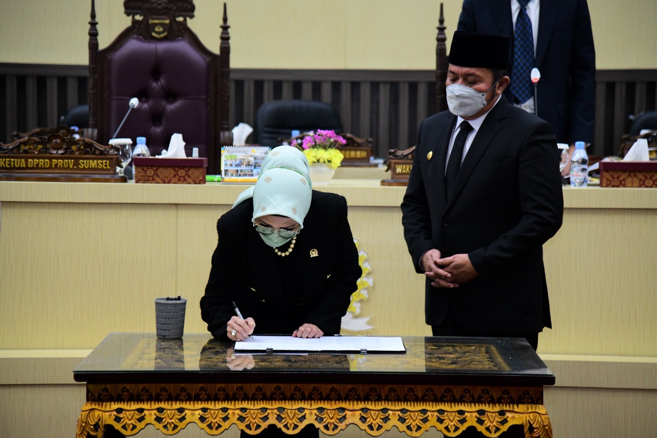 Rapat Paripurna DPRD Sumsel.