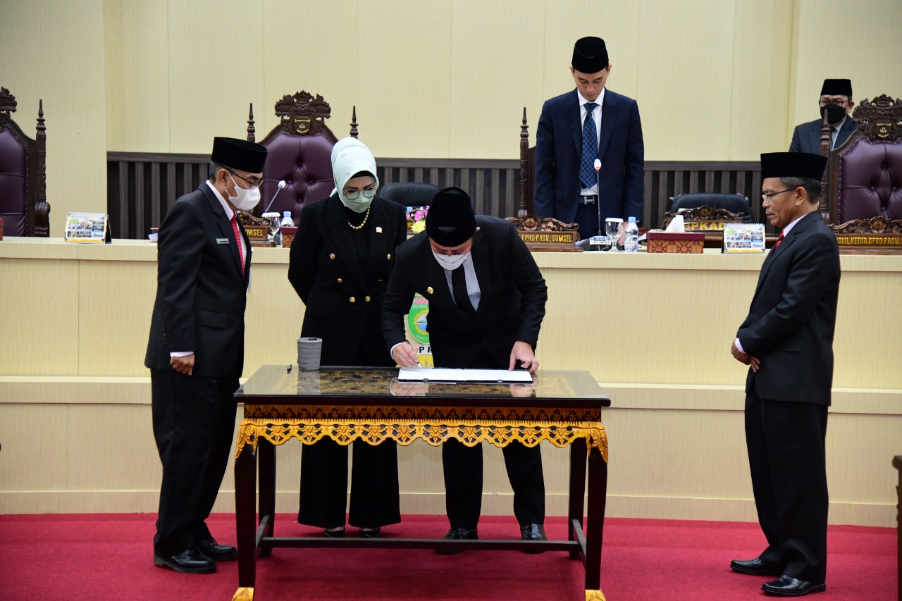 Rapat Paripurna DPRD Sumsel.