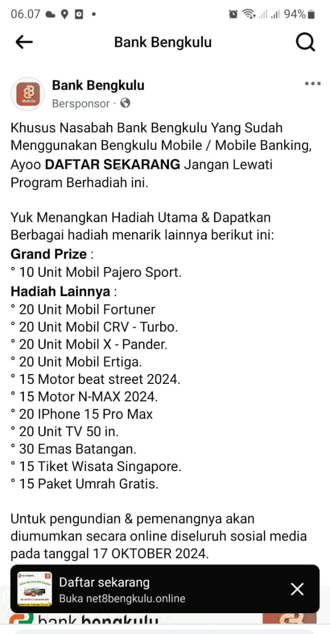 bank bengkulu